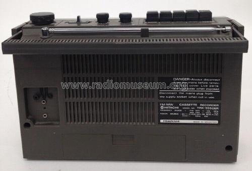 Radio Cassette Recorder TRK-5550ER; Hitachi Ltd.; Tokyo (ID = 2873389) Radio