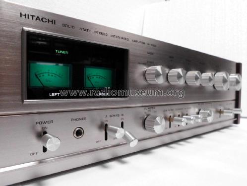 Solid State Stereo Integrated Amplifier IA-1000; Hitachi Ltd.; Tokyo (ID = 2441854) Ampl/Mixer