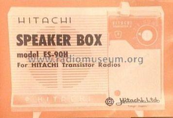 Speaker Box - For Hitachi Transistor Radios ES-90H; Hitachi Ltd.; Tokyo (ID = 1736408) Speaker-P