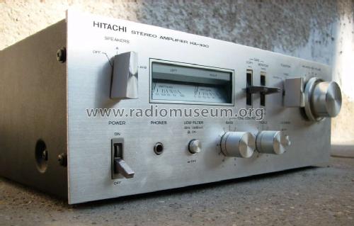 Stereo Amplifier HA-330; Hitachi Ltd.; Tokyo (ID = 1176752) Ampl/Mixer