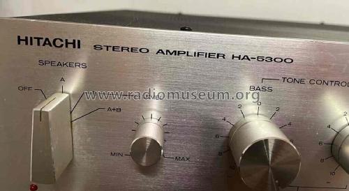 Stereo Amplifier HA-5300; Hitachi Ltd.; Tokyo (ID = 2819048) Ampl/Mixer