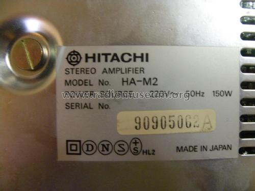 Stereo Amplifier HA-M2 MK II; Hitachi Ltd.; Tokyo (ID = 2581457) Ampl/Mixer
