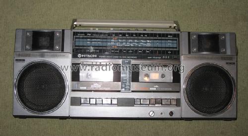 Stereo Cassette Recorder TRK-W55K; Hitachi Ltd.; Tokyo (ID = 1113457) Radio