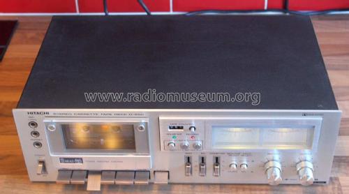 Stereo Cassette Tape Deck D-850; Hitachi Ltd.; Tokyo (ID = 2819038) Enrég.-R