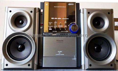 Stereo CD Radio Cassette Recorder AX-M83E; Hitachi Ltd.; Tokyo (ID = 2291743) Ampl/Mixer
