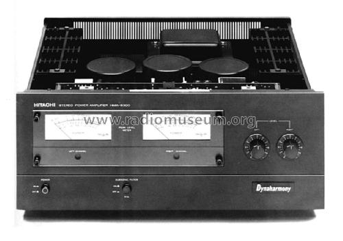 Stereo Power Amplifier HMA-8300; Hitachi Ltd.; Tokyo (ID = 2531377) Ampl/Mixer