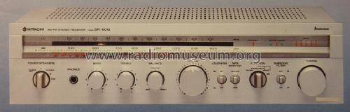 AM-FM Stereo Receiver SR-6010; Hitachi Ltd.; Tokyo (ID = 1716704) Radio