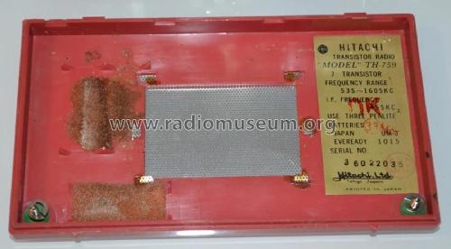 Transistor 7 TH-759; Hitachi Ltd.; Tokyo (ID = 2999904) Radio