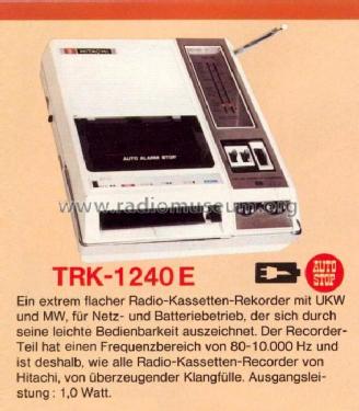 TRK-1240 E; Hitachi Ltd.; Tokyo (ID = 494158) Radio
