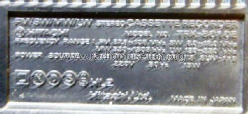 FM/SW/MW/LW Stereo Cassette Recorder TRK 8010 E; Hitachi Ltd.; Tokyo (ID = 1998686) Radio