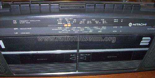 Stereo Cassette Recorder TRK-W220E; Hitachi Ltd.; Tokyo (ID = 1402081) Radio