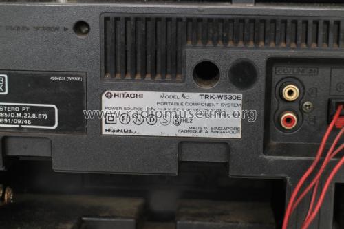 Portable Component System TRK-W530E; Hitachi Ltd.; Tokyo (ID = 1747148) Radio