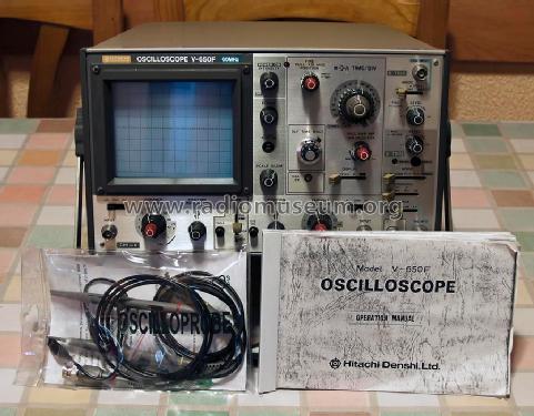 Oscilloscopio Oscilloscope Oszilloscope V-650F; Hitachi Ltd.; Tokyo (ID = 1312926) Equipment