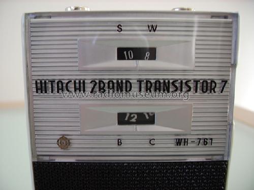 2 Band Transistor 7 'Betty' WH-761; Hitachi Ltd.; Tokyo (ID = 790390) Radio