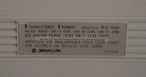 Hiphonic WH-900; Hitachi Ltd.; Tokyo (ID = 1101915) Radio