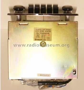 WM-840E; Hitachi Ltd.; Tokyo (ID = 1233596) Car Radio