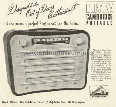 Cambridge 495P ; His Master's Voice N (ID = 2700894) Radio