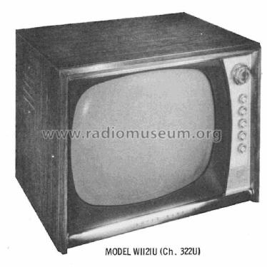 W1121U Ch= 322U; Hoffman Radio Corp.; (ID = 2443505) Television
