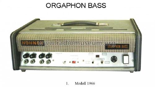 Orgaphon Bass Modell 1; Hohner, Matthias, AG (ID = 447160) Ampl/Mixer