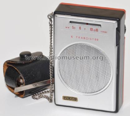 6 Transistor Radio Holiday; brand, build 1960 ??, 3 pictures ...