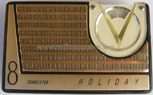 8 Transistor HT-881; Holiday; brand (ID = 1025167) Radio