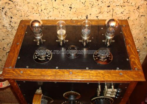 4-tube receiver TRF before 1930; Homebrew - ORIGINAL; (ID = 1591448) Radio