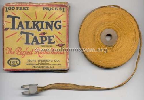 Talking Tape The Perfect Radio Aerial; Hope Webbing Company (ID = 146259) Antenny