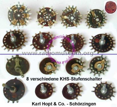 KHS-Stufenschalter ; Hopt, Karl, GmbH KHS (ID = 679245) Radio part