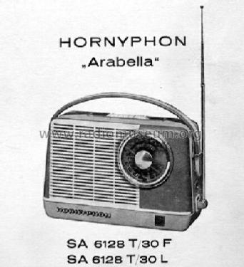 Arabella SA6128T/30F; Horny Hornyphon; (ID = 70930) Radio