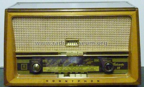 Belcanto 60 WH369A; Horny Hornyphon; (ID = 1426272) Radio