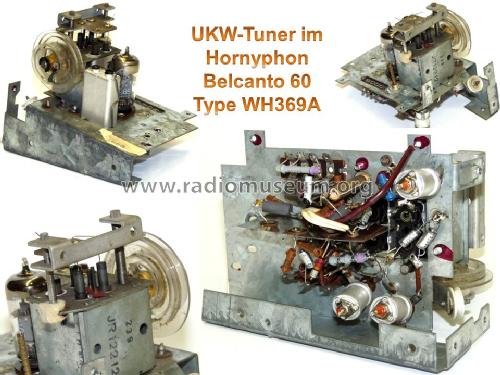 Belcanto 60 WH369A; Horny Hornyphon; (ID = 1741034) Radio