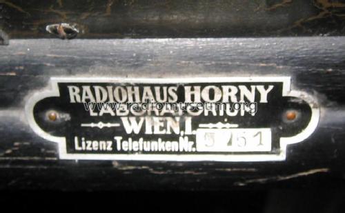 Electric S4 Art.Nr. 624; Horny Hornyphon; (ID = 143147) Radio