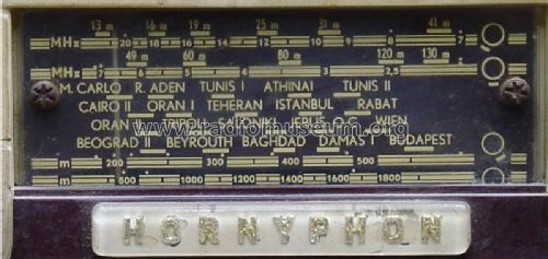 Exportvariante W257U /6b; Horny Hornyphon; (ID = 19486) Radio
