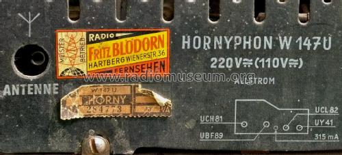 Hornyetta W147U; Horny Hornyphon; (ID = 2086788) Radio
