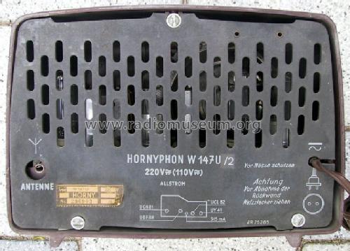 Hornyetta W147U/2; Horny Hornyphon; (ID = 71580) Radio