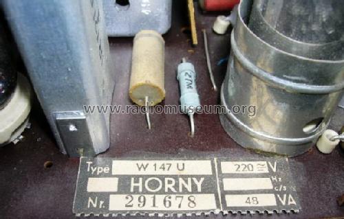 Hornyetta W147U; Horny Hornyphon; (ID = 572126) Radio