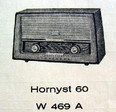 Hornyst 60 W469A; Horny Hornyphon; (ID = 69218) Radio