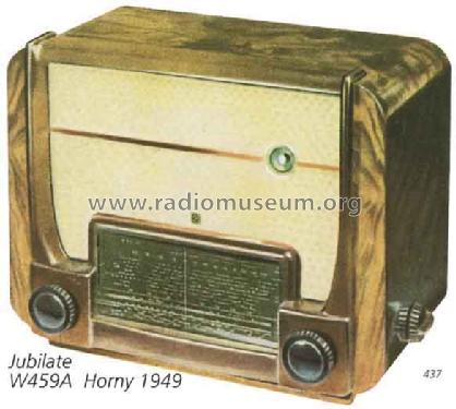 Jubilate W459A; Horny Hornyphon; (ID = 1687) Radio