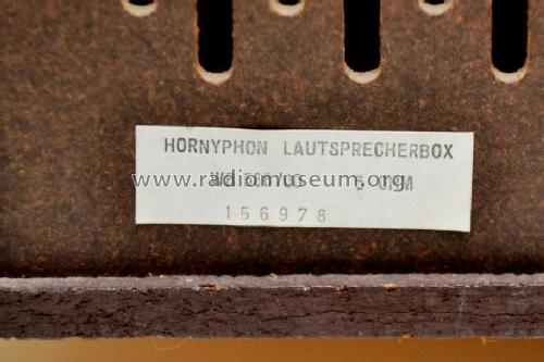Lautsprecherbox WB 566 /00; Horny Hornyphon; (ID = 2124100) Parleur