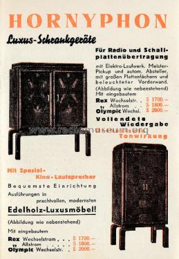 Luxus-Schrank Rex W ; Horny Hornyphon; (ID = 2029118) Radio