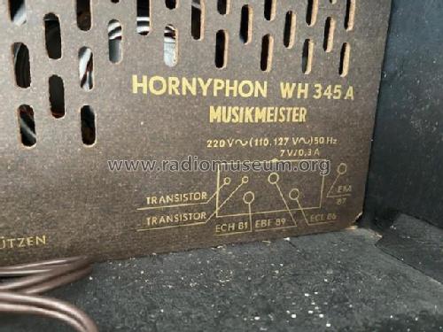 Musikmeister WH345A; Horny Hornyphon; (ID = 2767264) Radio