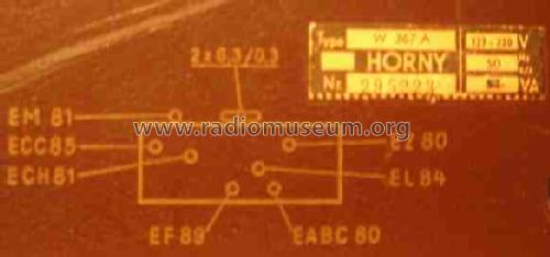 Page W367A; Horny Hornyphon; (ID = 181404) Radio