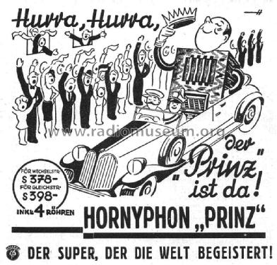 Prinz 16; Horny Hornyphon; (ID = 1526647) Radio