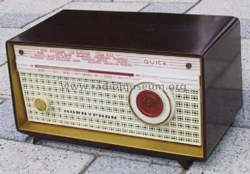 Quick W140U; Horny Hornyphon; (ID = 77604) Radio