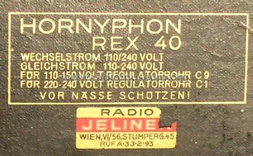Rex 40GW W345L; Horny Hornyphon; (ID = 685072) Radio