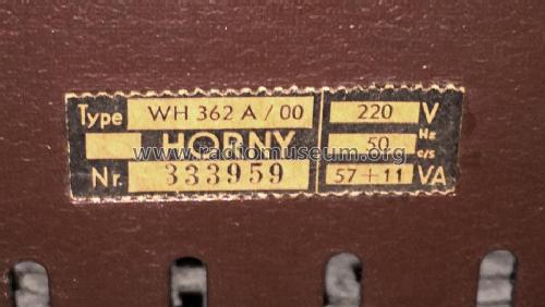 Traviata WH362A /00; Horny Hornyphon; (ID = 1887681) Radio