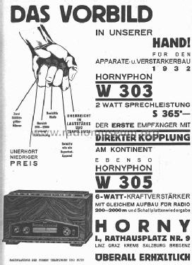 W305; Horny Hornyphon; (ID = 10141) Radio