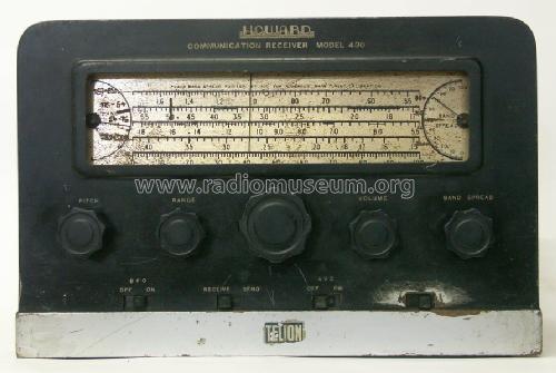 430 ; Howard Radio Company (ID = 362435) Amateur-R