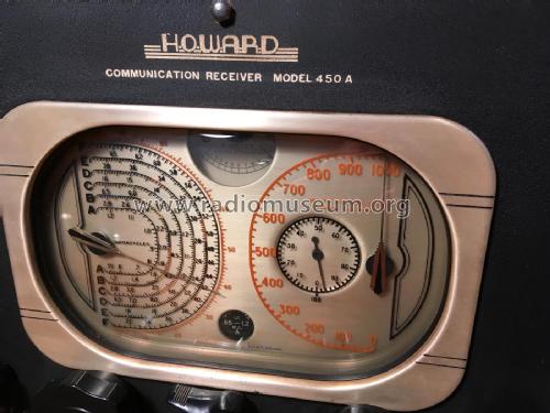 450-A ; Howard Radio Company (ID = 2224090) Radio