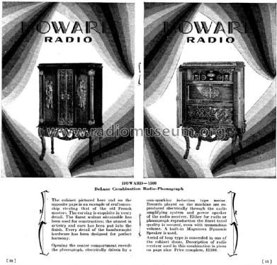 Howard 1500 Ch = No, 270; Howard Radio Company (ID = 1143540) Radio